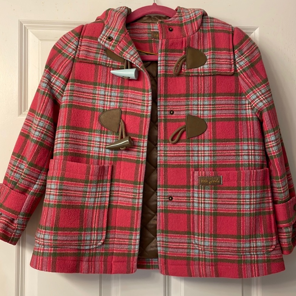 Little joule girls winter dress coat size 8y